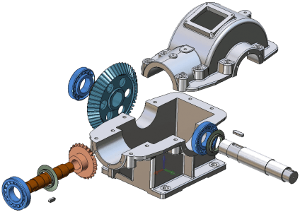 Ukázka mechanického 3D modelu image