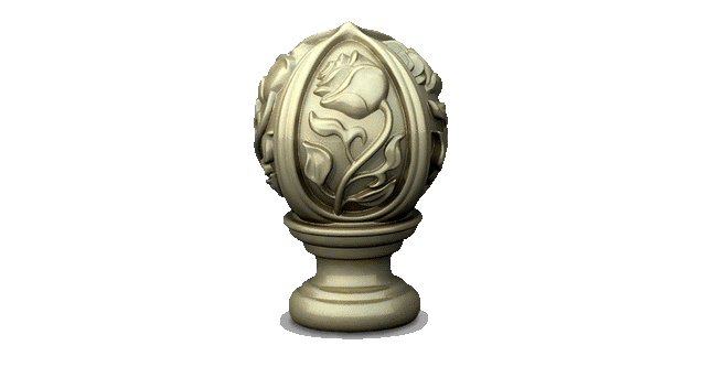 Ukázka organického 3D modelu Image