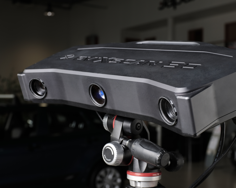 carousel-5 3D scanner eviXscan Heavy Duty Optima a Quadro