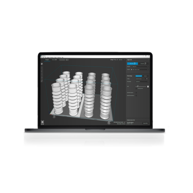 cura2 3D tiskárna BCN3D Sigma D25